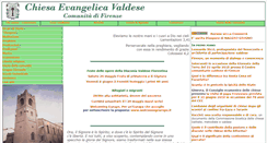 Desktop Screenshot of firenzevaldese.chiesavaldese.org